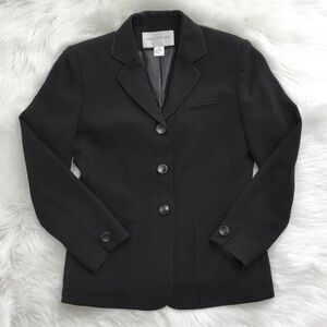 Jones New York 3 Button Black Blazer